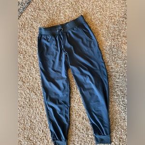 Blue crazy yoga pants